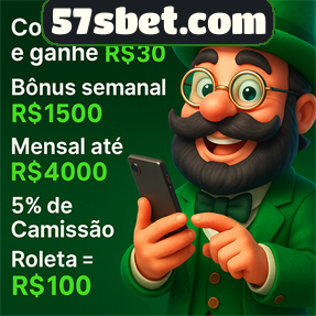 57sbet.com Indique amigos para receber um bônus